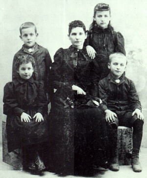 wife (Mary) and Children