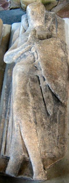 Effigy of Robert, at the Everingham tombs at Laxton