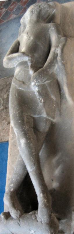 Effigy of Adam the younger, at the Everingham tombs at Laxton