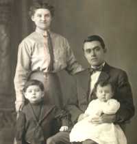 Edith, George and kids