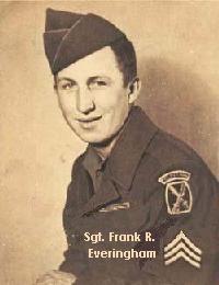 Sgt. Frank Everingham, KIA N.Italy April 28, 1945