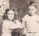 siblings, Ella & Willard Graves