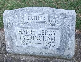 Harrys gravestone