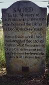Matthew James Everingham's Grave at Wilberforce.